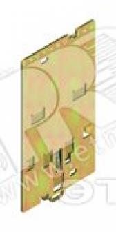 Монтажная плата для крепления на рейке DIN50022 A1 - артикул 1SDA066180R1