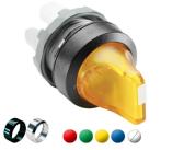 Переключатель M2SSV3-21R красный двухпозиционный с подсветкой для установки в вертикальные посты - артикул 1SFA611222R2101