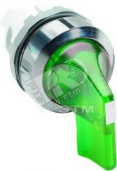 Переключатель M2SS6-21G зеленый 2-х поз - артикул 1SFA611205R2102