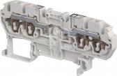 Клемма пружинная D2.5/5.2L.2L 2.5мм.кв. серая - артикул 1SNA290001R0400