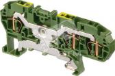 Клемма пружинная D4/6.P.3L 4мм.кв. земля - артикул 1SNA290409R1200