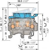 Клемма винтовая M4/8.SN 4мм.кв. - артикул 1SNA115659R0700