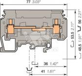 Клемма винтовая 6мм.кв M6/8.ST (5236R1700) - артикул 5236R1700