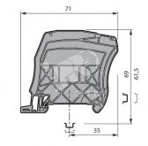 Разделитель цепей CS-R3 для втычных клемм ZK - артикул 1SNK900107R0000