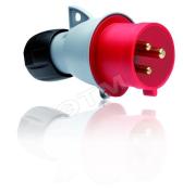 Вилка кабельная ICAT 16A 2P+E IP44 9ч (216-P9) - артикул 216-P9