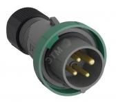 Вилка каб.  316EP10W, 16А, 3P+E, IP67, 10ч - артикул 2CMA101083R1000