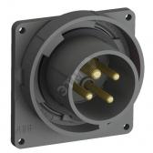 Вилка пр.флан.  316EBU1W,16A,3P+E,IP67,1ч - артикул 2CMA101261R1000