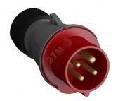 Вилка кабельная 332-P11, 32А, 3P+E, IP44, 11ч Easy&Safe - артикул 2CMA101988R1000