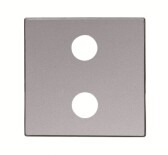 Накладка для механизма 2RCA, серия SKY, цвет серебряный | 2CLA855520A1301 | ABB - артикул 2CLA855520A1301