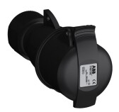 Розетка кабельная Easy&Safe 316EC9B,16А,3P+E,IP44,9ч,черн|2CMA103583R1000| ABB - артикул 2CMA103583R1000