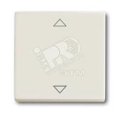 SOLO/FUTURE Клавиша для механизма электронного выключателя Busch-Jalousiecontrol 6411U-101/6411U/S-101/6418U/реле 6402U chalet-white (6430-0-0396) - артикул 6430-0-0396