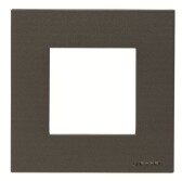 Рамка 1-постовая, 2-модульная, базовая, серия Zenit, цвет антрацит | 2CLA227110N1801 | ABB - артикул 2CLA227110N1801