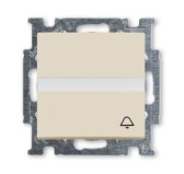 ABB Basic 55 Сл. кость Выключатель кнопочный с полем для надписи | 1413-0-1087  | 2CKA001413A1087 | ABB - артикул 2CKA001413A1087
