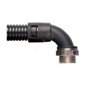 Фитинг Adaptalok, AL, 90°, нейлон/никелированная латунь, черный, резьба M50, d54, AL54/M50/CS90/CLW, 2 шт. (AL54/M50/CS90/CLW) - артикул AL54/M50/CS90/CLW