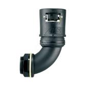 Фитинг Adaptalok ATS AT, 90°, нейлон/эластомер, серый/желтый, резьба M40, d42, AT42/M40/C90/GRY, 2 шт. (AT42/M40/C90/GRY) - артикул AT42/M40/C90/GRY