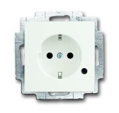 Розетка SCHUKO 16А 250В c шторками, c индикацией LED, Future/Axcent/Carat/Династия, абелый бархат | 2CKA002013A5336 | ABB - артикул 2CKA002013A5336