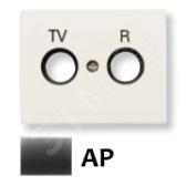 накладка TV/R розетки  Olas перламутровый металлик - артикул 8450 AP