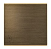 Накладка для розетки SCHUKO с крышкой, серия SKY, цвет античная латунь | 2CLA858810A1201 | ABB - артикул 2CLA858810A1201