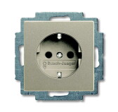 ABB Basic 55 Шампань Розетка с/з | 2011-0-6140  | 2CKA002011A6140 | ABB - артикул 2CKA002011A6140