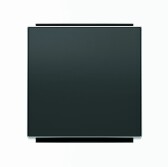 Клавиша для 1-клавишных выключателей/переключателей/кнопок, серия SKY, цвет чёрный бархат|2CLA850100A1501| ABB - артикул 2CLA850100A1501