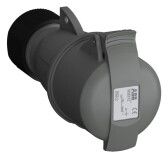 Розетка кабельная Easy&Safe 332EC12,32А,3P+E,IP44,12ч|2CMA102045R1000| ABB - артикул 2CMA102045R1000