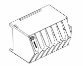 Кабельная крышка XR2/3 | 1SEP408498R0001 | ABB - артикул 1SEP408498R0001