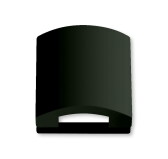 ABB Basic 55 Шато (чёрный) Переходник для приборов 50х50 мм | 1726-0-0231  | 2CKA001726A0231 | ABB - артикул 2CKA001726A0231