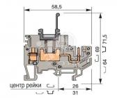 MA2,5/5.SFA-CPE Клемма винт 2,5мм.кв. - артикул 1SNA115770R0200