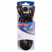 Шнур 2RCA - 2RCA, 3 м, GOLD (etm06-3044) - артикул etm06-3044
