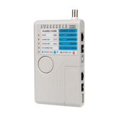 Тестер кабеля универсальный 5 в 1 RJ-45+RJ-11+1394+USB+BNC 3468, - REXANT, артикул 12-1003