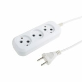 Удлинитель 3 гнезда 5 м б/з 2*0,75 мм? OPTIMA белый | 11-2265 | REXANT - артикул 11-2265