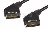 Шнур SCART - SCART (21 Pin), длина 1,5 метра (GOLD) 3484 (etm17-1123) - артикул etm17-1123