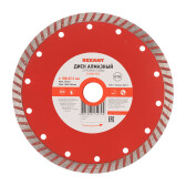 Диск алмазный отрезной Turbo 180x22.23х2,4x10 мм | 90-0123 | REXANT - артикул 90-0123
