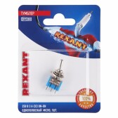 Тумблер 250V 3А (3c) ON-ON однополюсный Micro (MTS-102) (в упак. 1шт.) | 06-0322-A | REXANT - артикул 06-0322-A