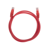 Патч-корд U/UTP CAT 6, RJ45-RJ45, 26AWG, LSZH, красный, 1м, - артикул 02-0293-1