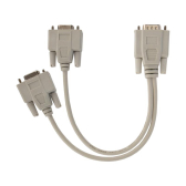 Переходник штекер VGA - 2 гнезда VGA, провод,, - REXANT, артикул 17-6834