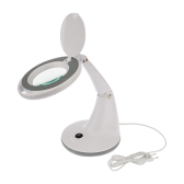 Лупа настольная 3D+12D 48 LED, белая - REXANT, артикул 31-0245