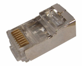 Джек RJ-45 8P8C CAT 5e (экран), - REXANT, артикул 05-1023