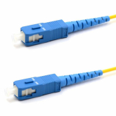 Патч-корд оптический соединительный SM 9/125 OS2 SC/UPC-SC/UPC Simplex LSZH 1м, - артикул 50-2000