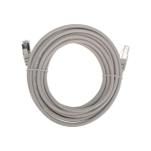 Патч-корд F/UTP CAT 6, RJ45-RJ45, 26AWG, LSZH, серый, 5м, - артикул 02-0210-5