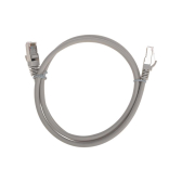 Патч-корд F/UTP CAT 6, RJ45-RJ45, 26AWG, LSZH, серый, 1м, - артикул 02-0210-1