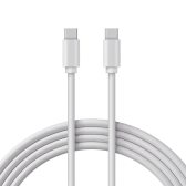 Кабель Type-C - Type-C PD 45W, 1m, PVC, white, 18-1830, - REXANT, артикул 18-1830