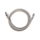 Патч-корд F/UTP CAT 6, RJ45-RJ45, 26AWG, LSZH, серый, 2м, - артикул 02-0210-2