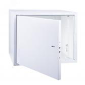 Шкаф настенный 19 АНТИВАНДАЛЬНЫЙ распашной 10U 600?500?500мм RAL 7035 (etm04-2253) - артикул etm04-2253