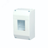 Бокс пластиковый КМПн 1 4 IP20 белый в инд. пакете (etm11-0114-1) - артикул etm11-0114-1