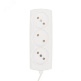 Удлинитель PROconnect STANDARD 3 гнезда, 5 м, 2х0.75 мм, б/з, белый - артикул 11-7214