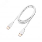 Кабель HDMI - HDMI 1.4 2 м Gold белый (etm17-6204-1) - артикул etm17-6204-1