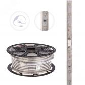 Лента уличная LED герметичная в силиконовой оболочке 220В 10х7мм IP65 SMd3528 60 диодов/метр cиний (бухта 100м) - артикул 142-603