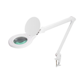 Лупа на струбцине, круглая, 5D, 72 SMD, d-152мм, белая - REXANT, артикул 31-0532