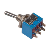 Тумблер 250V 3А (6c) ON-ON двухполюсный Micro | 36-4020 | REXANT - артикул 36-4020